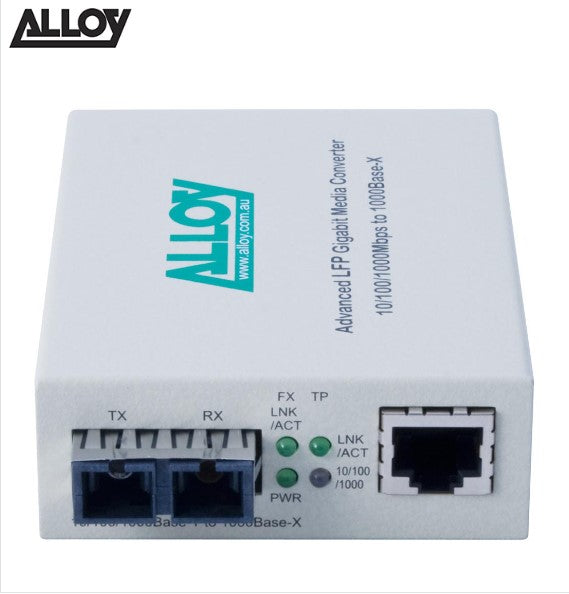 Alloy GCR2000SC.10 Gigabit Standalone, Rackmount Media Converter, Ethernet, Dual Purpose, Standalone or Installed Alloy GCR2000SC.10 Gigabit Standalone, Rackmount Media Converter, Ethernet, Dual Purpose, Standalone or Installed
